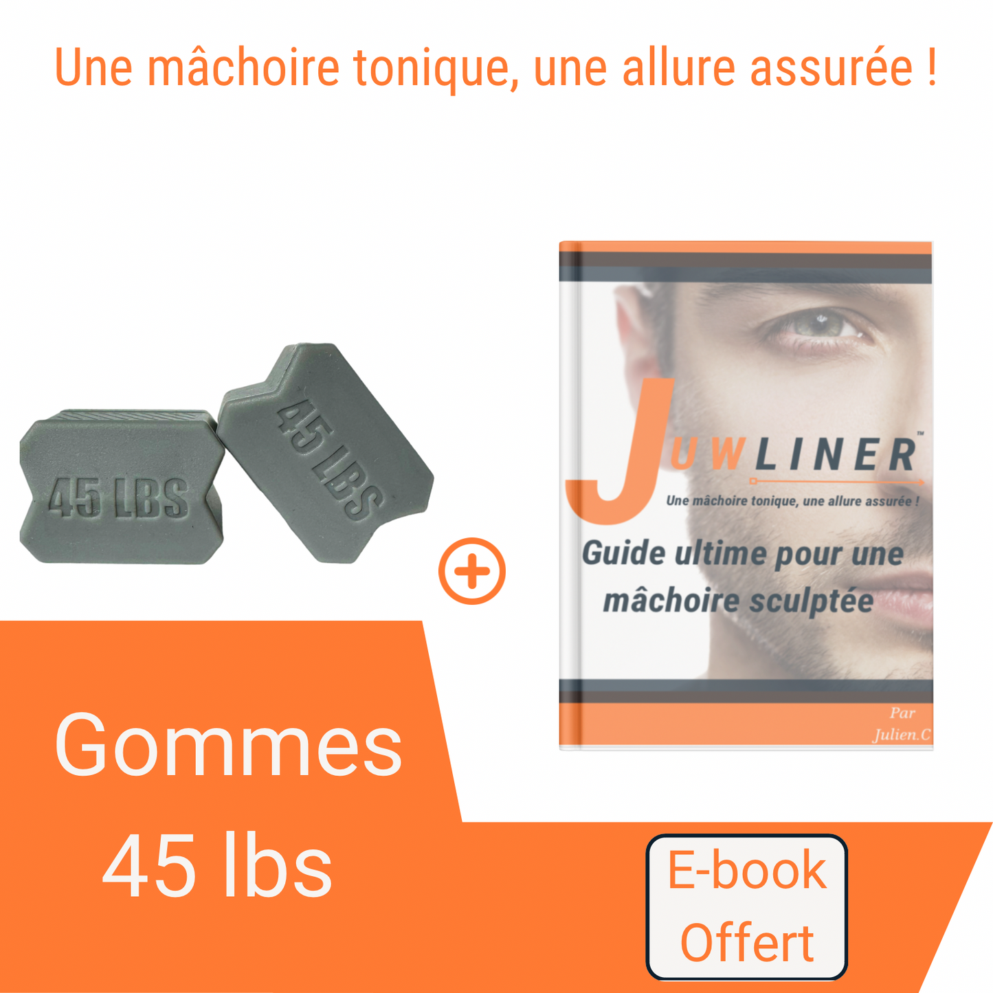 Gommes Juwliner ™ 45 lbs x 2 (intermédiaire)